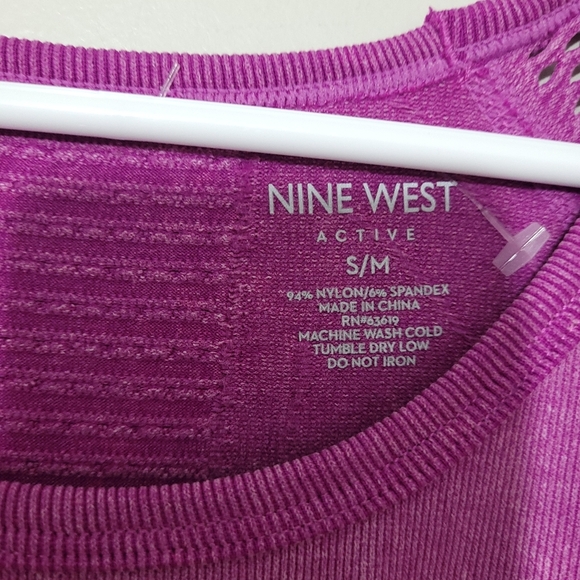 NINE WEST ACTIVE TOP Women's Size M NWT - Picture 4 of 9
